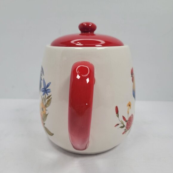 Cracker Barrel Susan Winget Rooster 50 Oz Teapot NWB - Picture 7 of 10